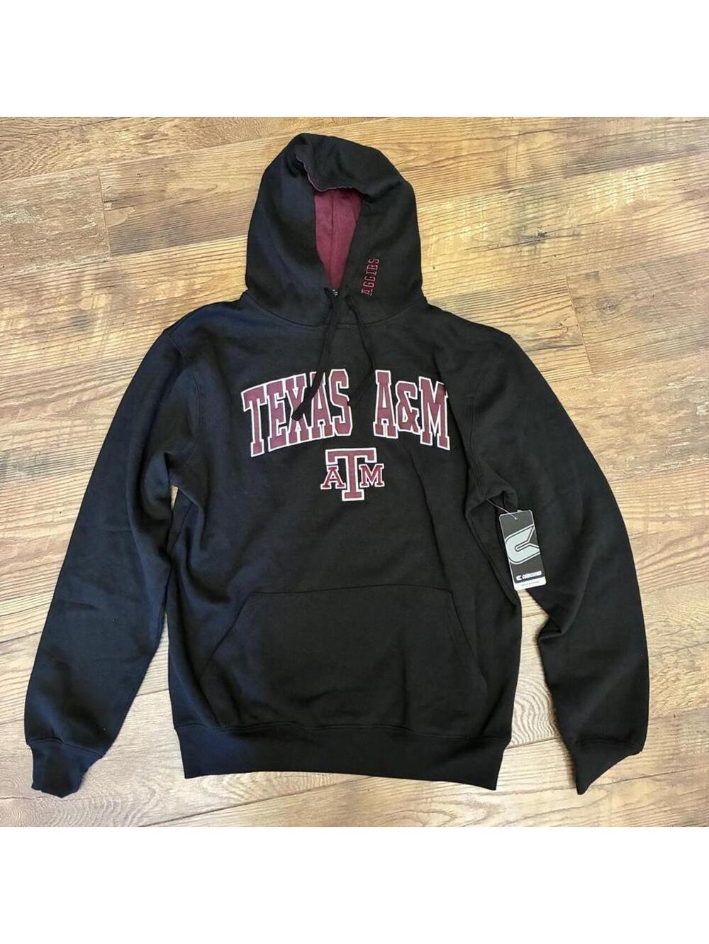Colosseum Texas A&M Aggies black hoodie Men’s M